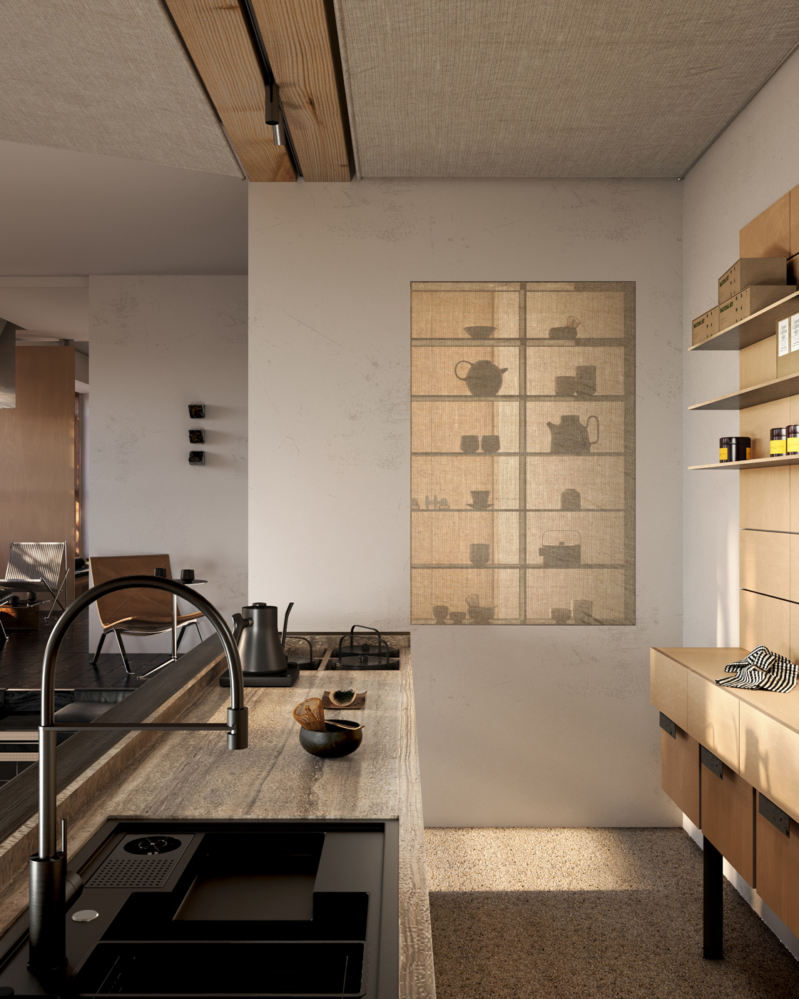 Kage Matcha Bar Area