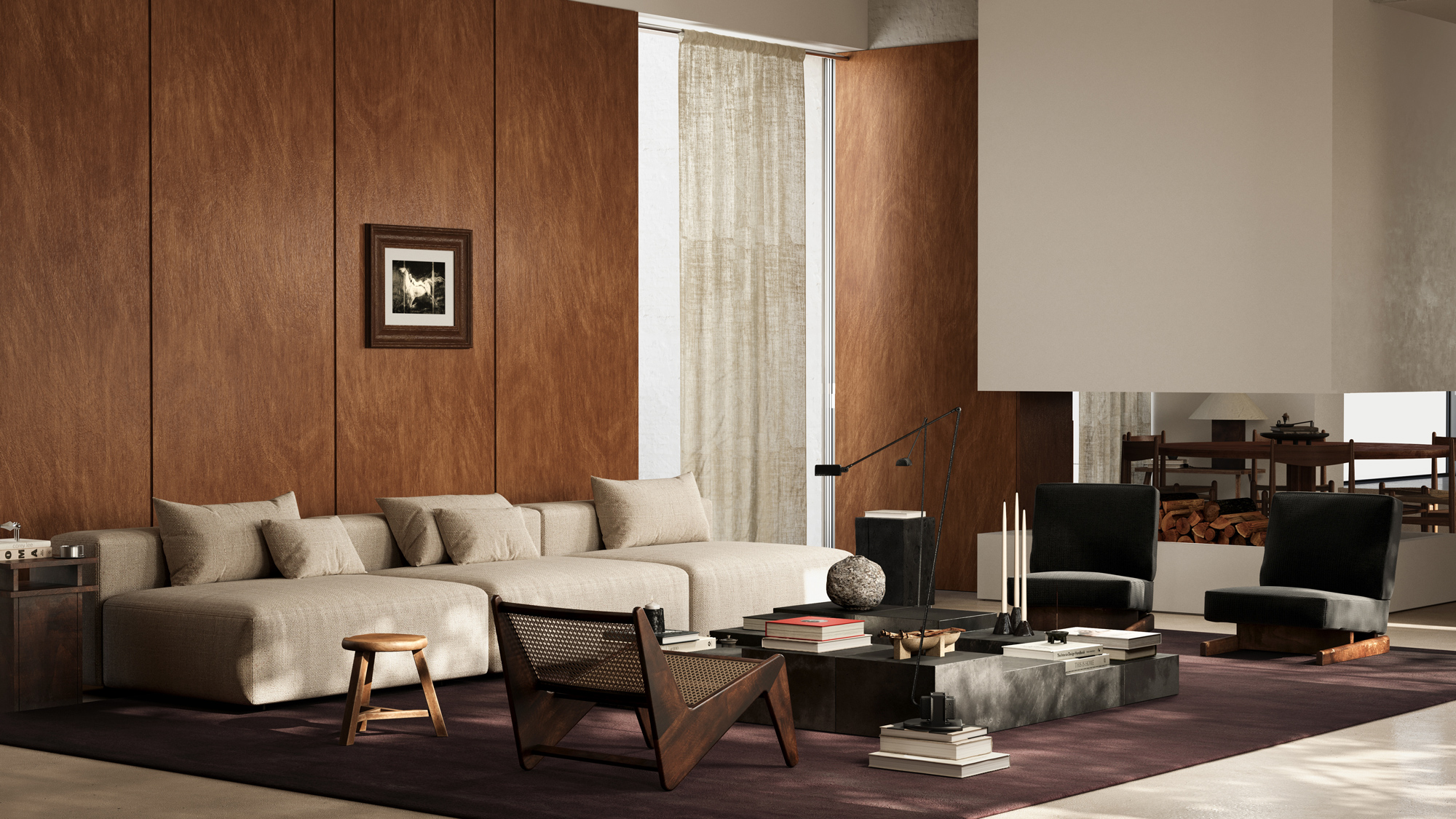 Residence Lumiere Living Area Interior Design