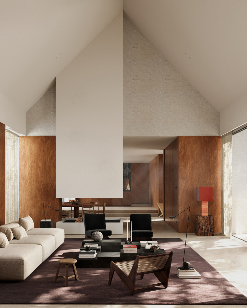 Residence Lumiere Living Area Interior Design