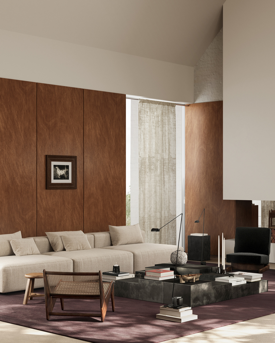 Residence Lumiere Living Area Interior Design