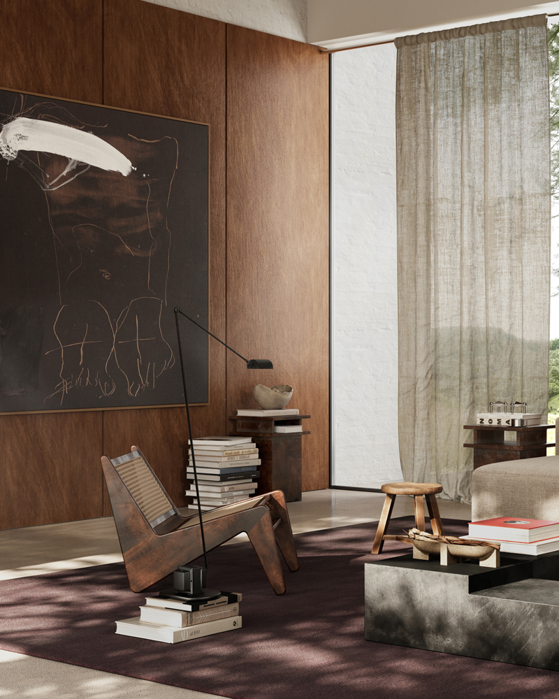 Residence Lumiere Living Area Interior Design Detail