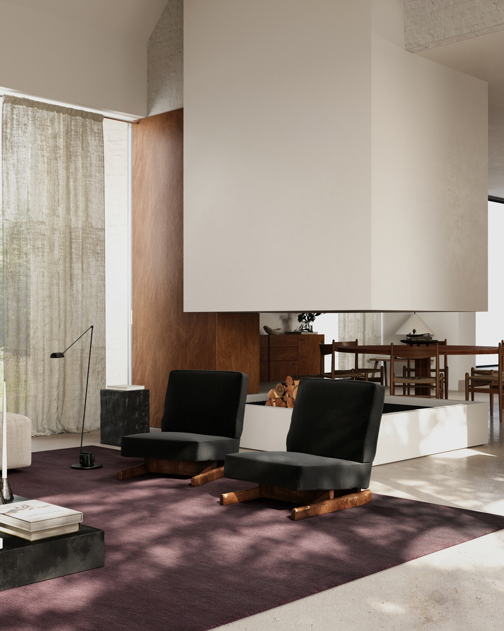 Residence Lumiere Living Area Interior Design Detail
