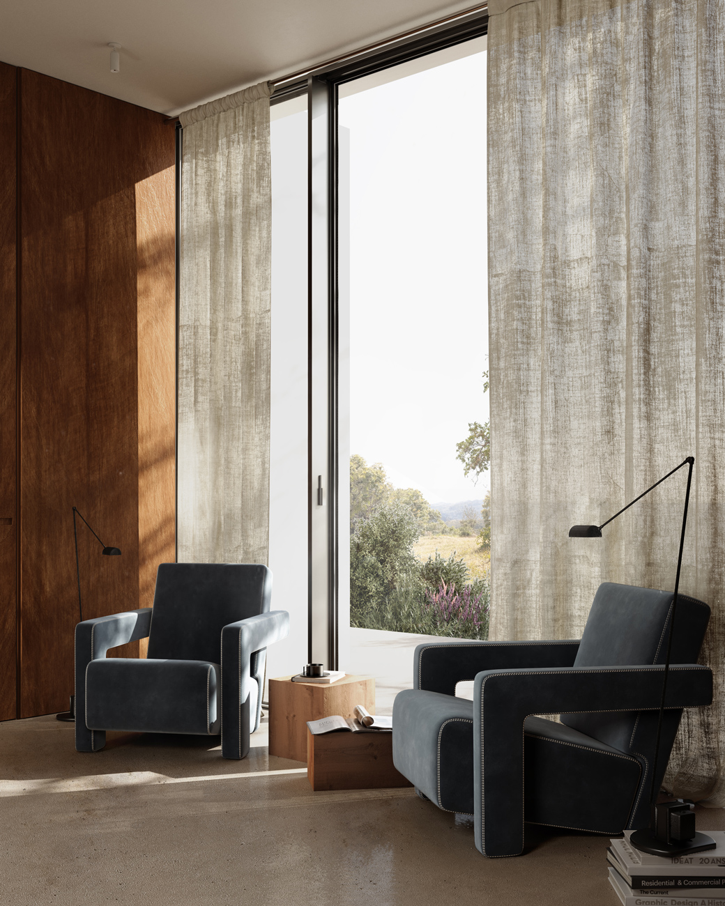 Residence Lumiere Master Bedroom Interior Design