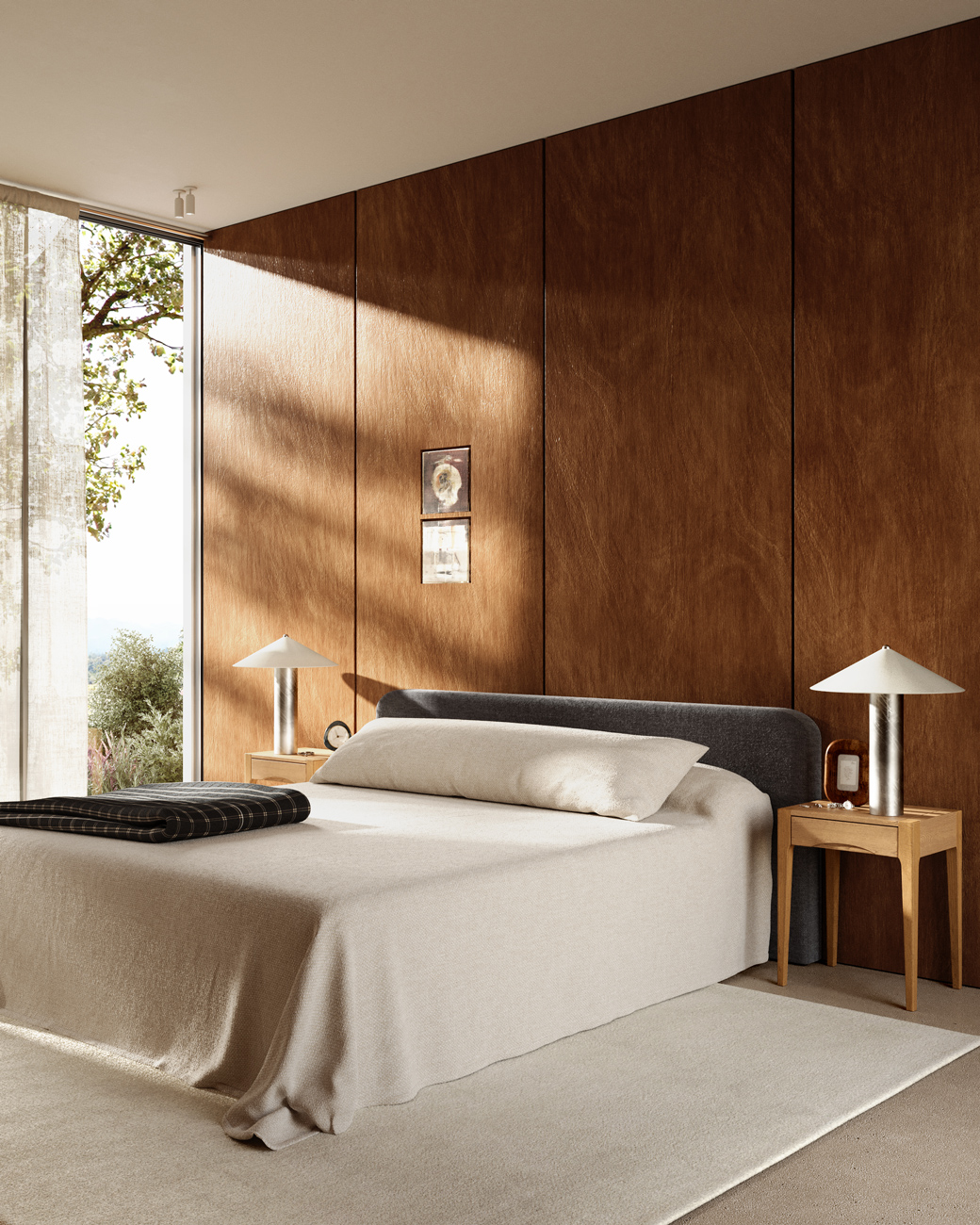 Residence Lumiere Master Bedroom Interior Design