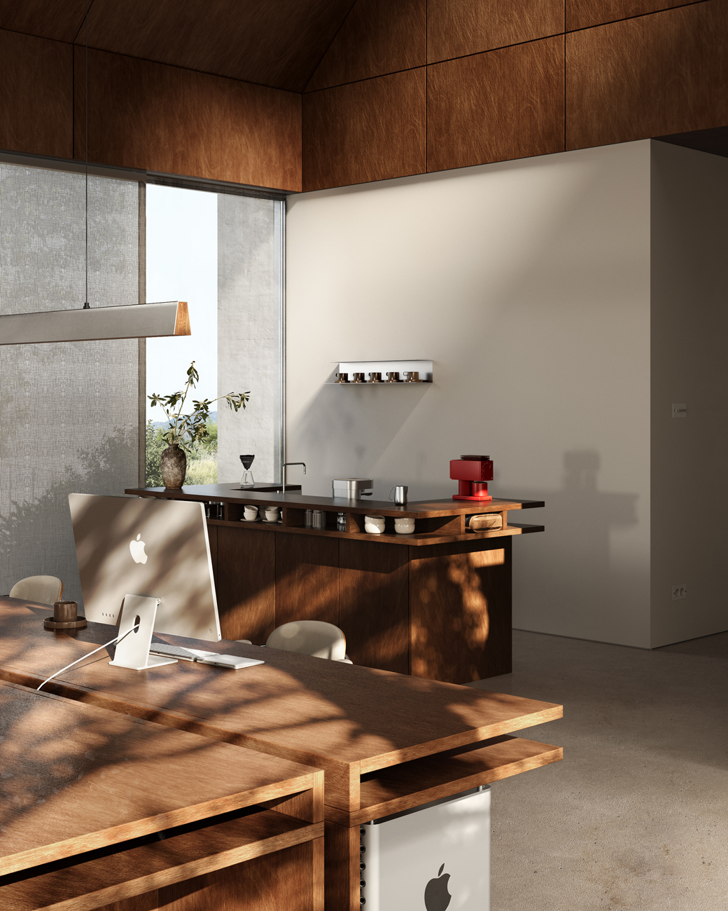 Residence Lumiere Home Office Interior Design Detail