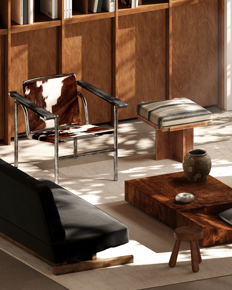 Residence Lumiere Home Office Interior Design Detail