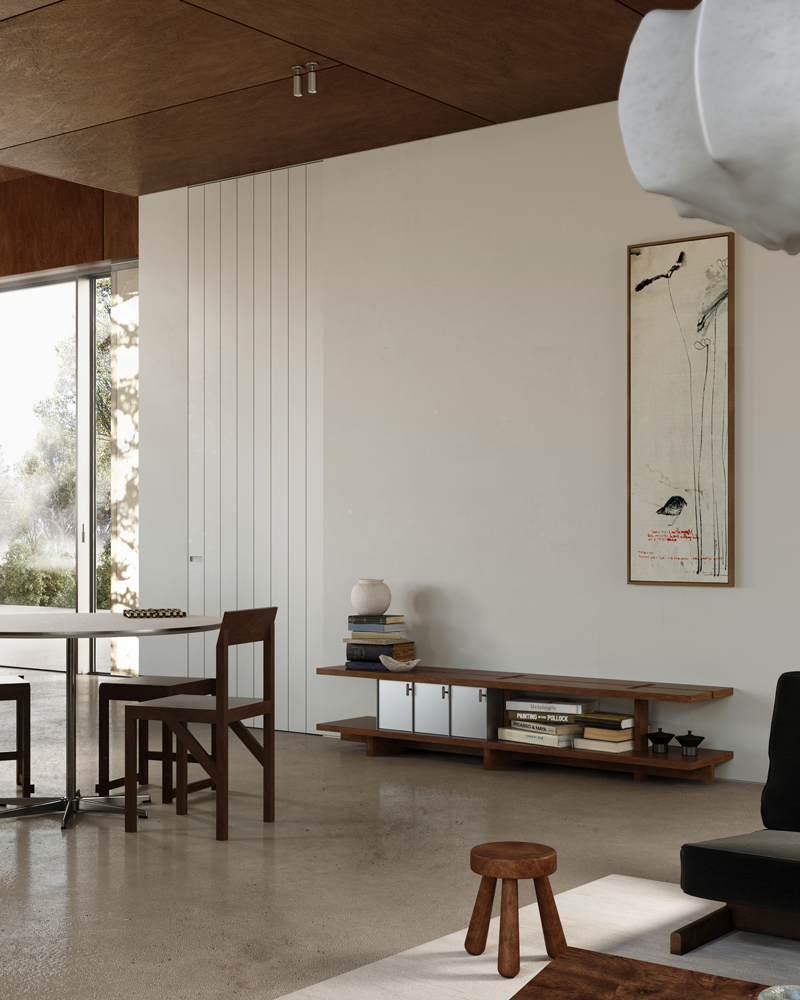 Residence Lumiere Home Office Interior Design Detail