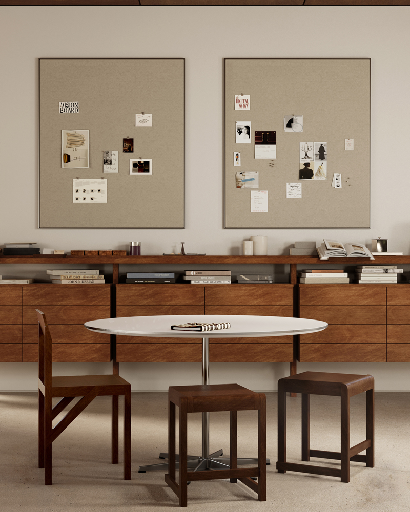 Residence Lumiere Home Office Interior Design Detail