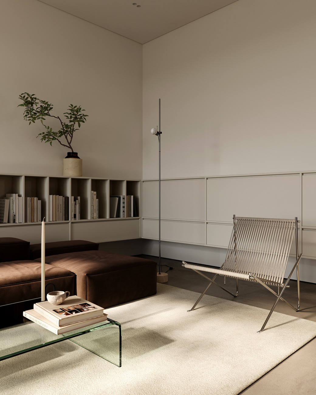 Tiny Apartment Interior Design Living Area