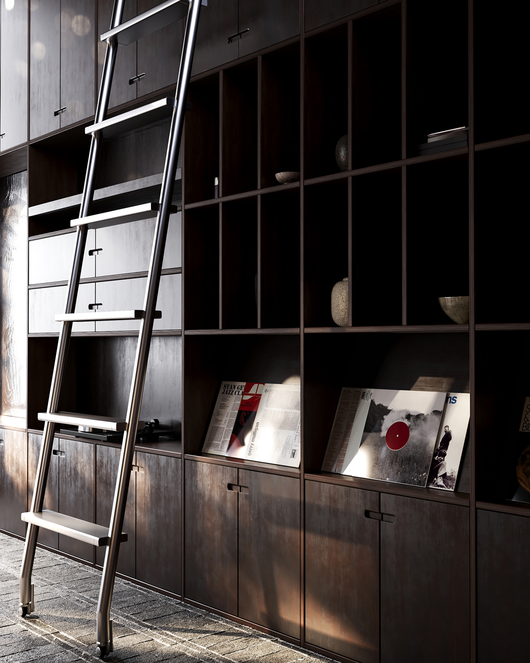 Oblik House Interior Design Living Area Detail