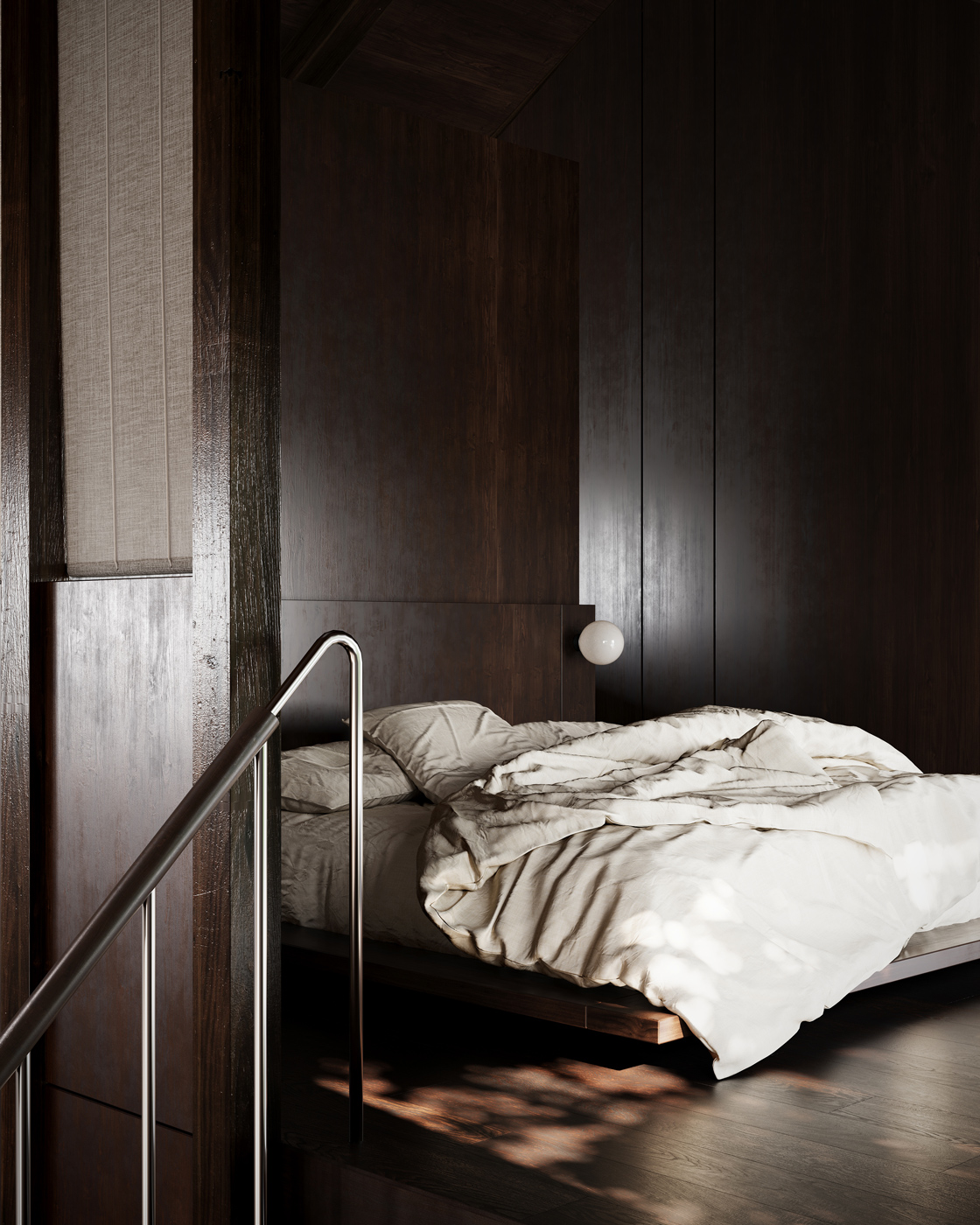 Oblik House Interior Design Master Bedroom