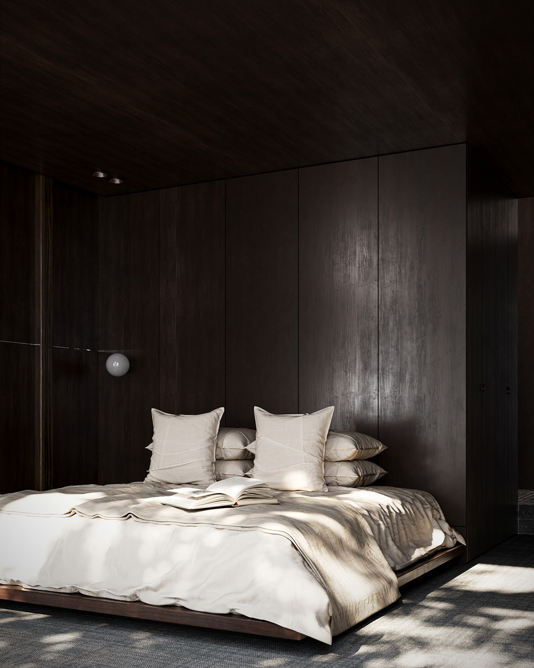 Oblik House Interior Design Bedroom Detail