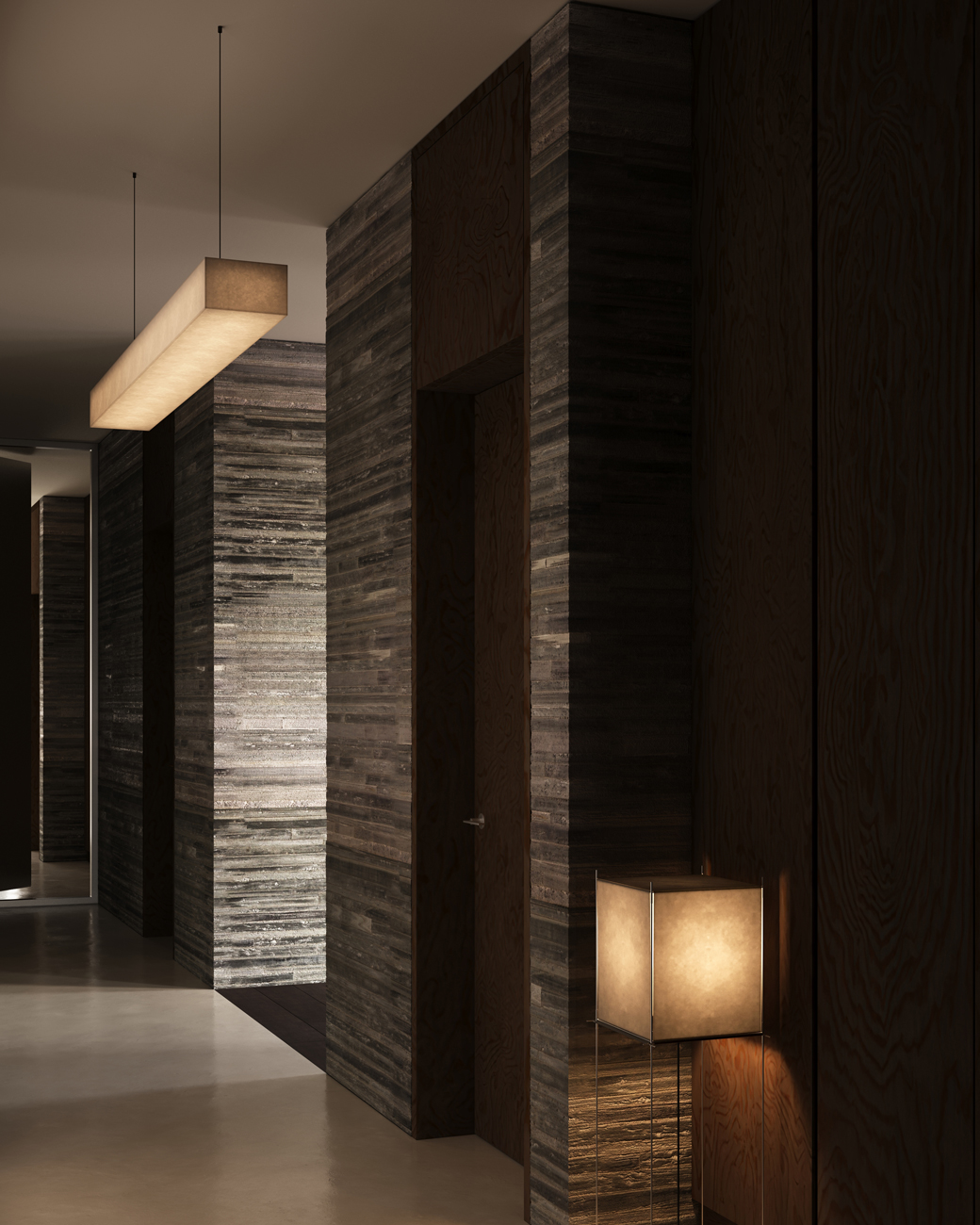 W Residence Interior Design Hallway