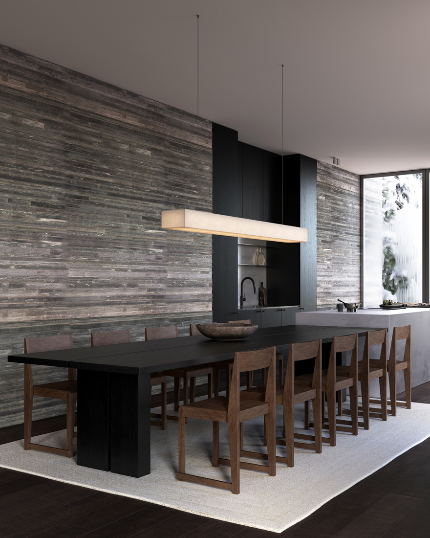 W Residence Interior Design Dining Area
