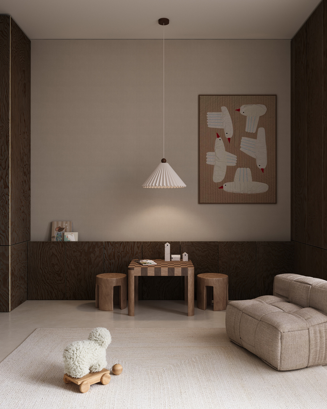 W Residence Interior Design Kids Bedroom Detail