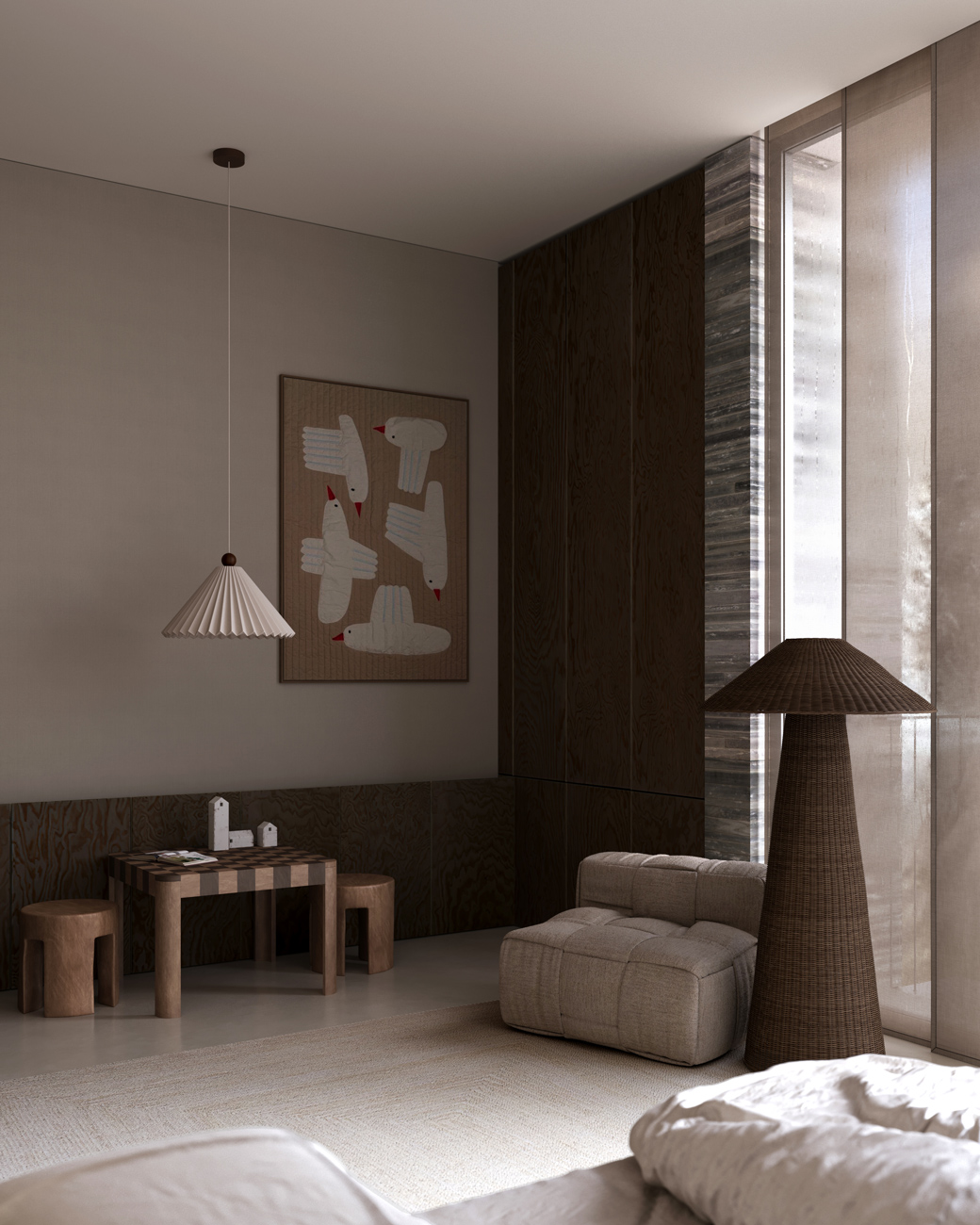 W Residence Interior Design Kids Bedroom Detail