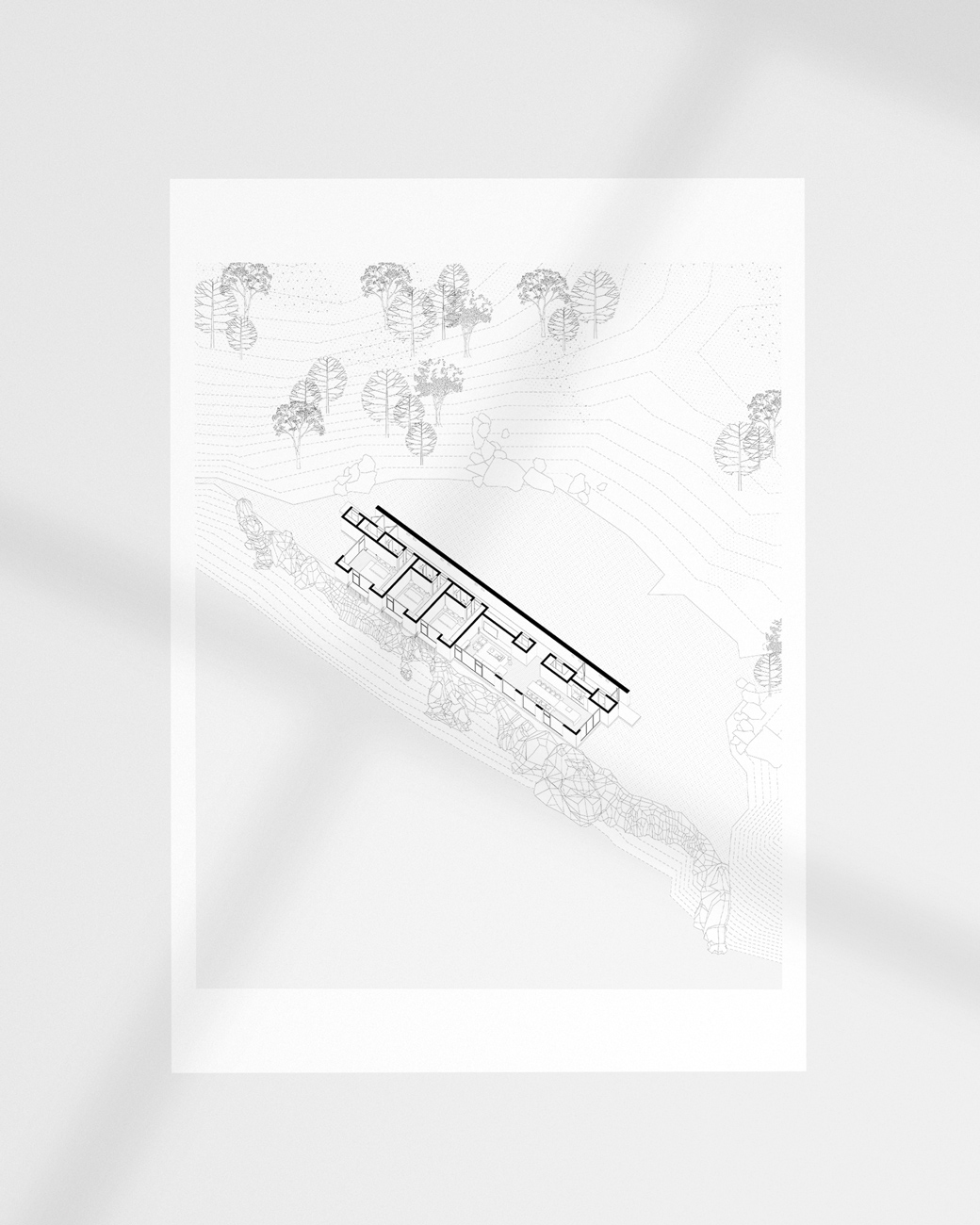 W Residence Isometric Drawing