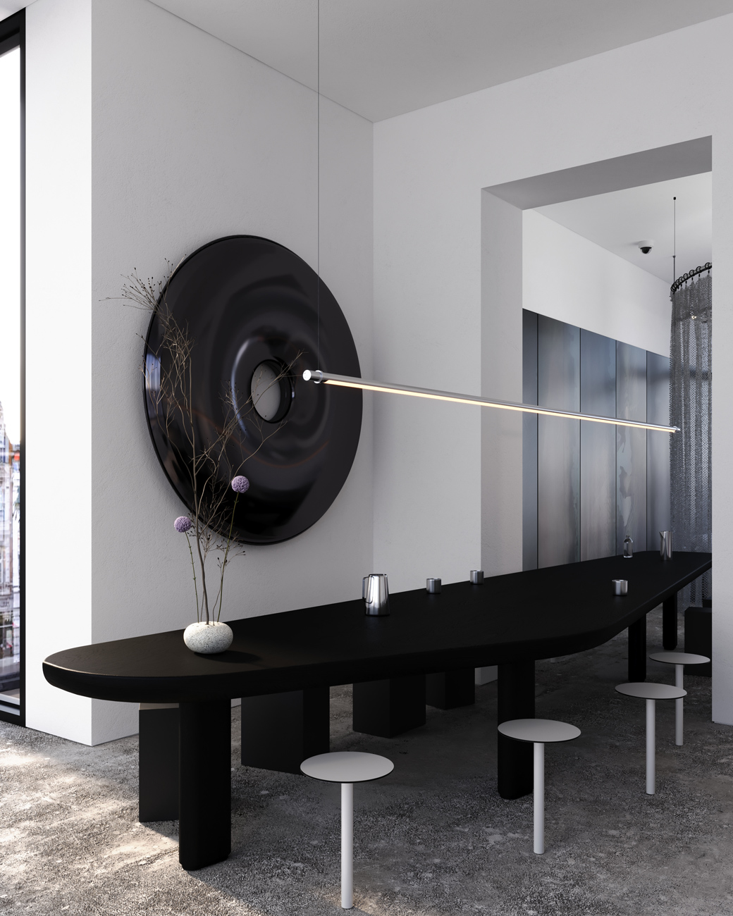 Loop Coffee Shop Interior Design Detail