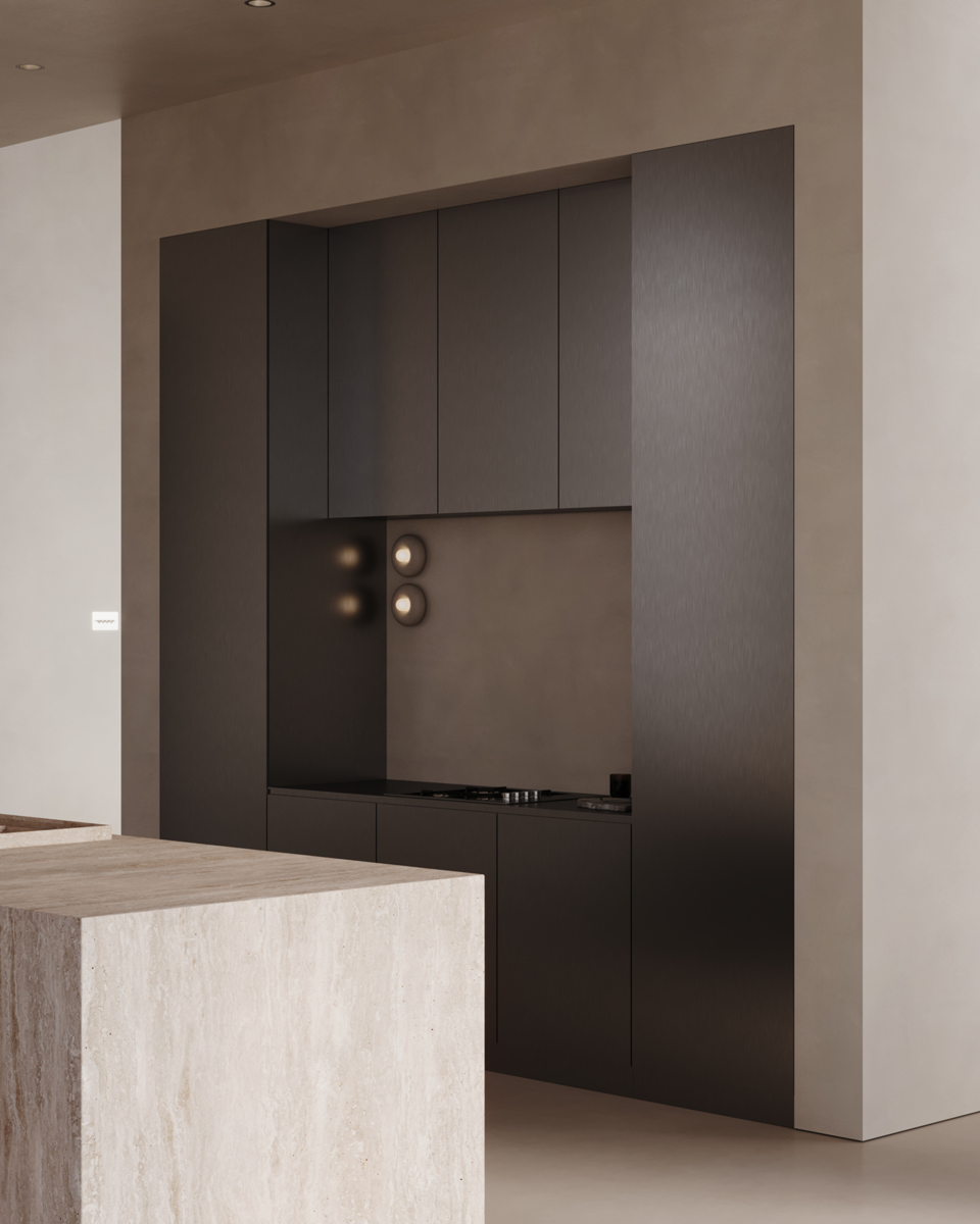 Retreat Villa Interior Design Kitchen Area