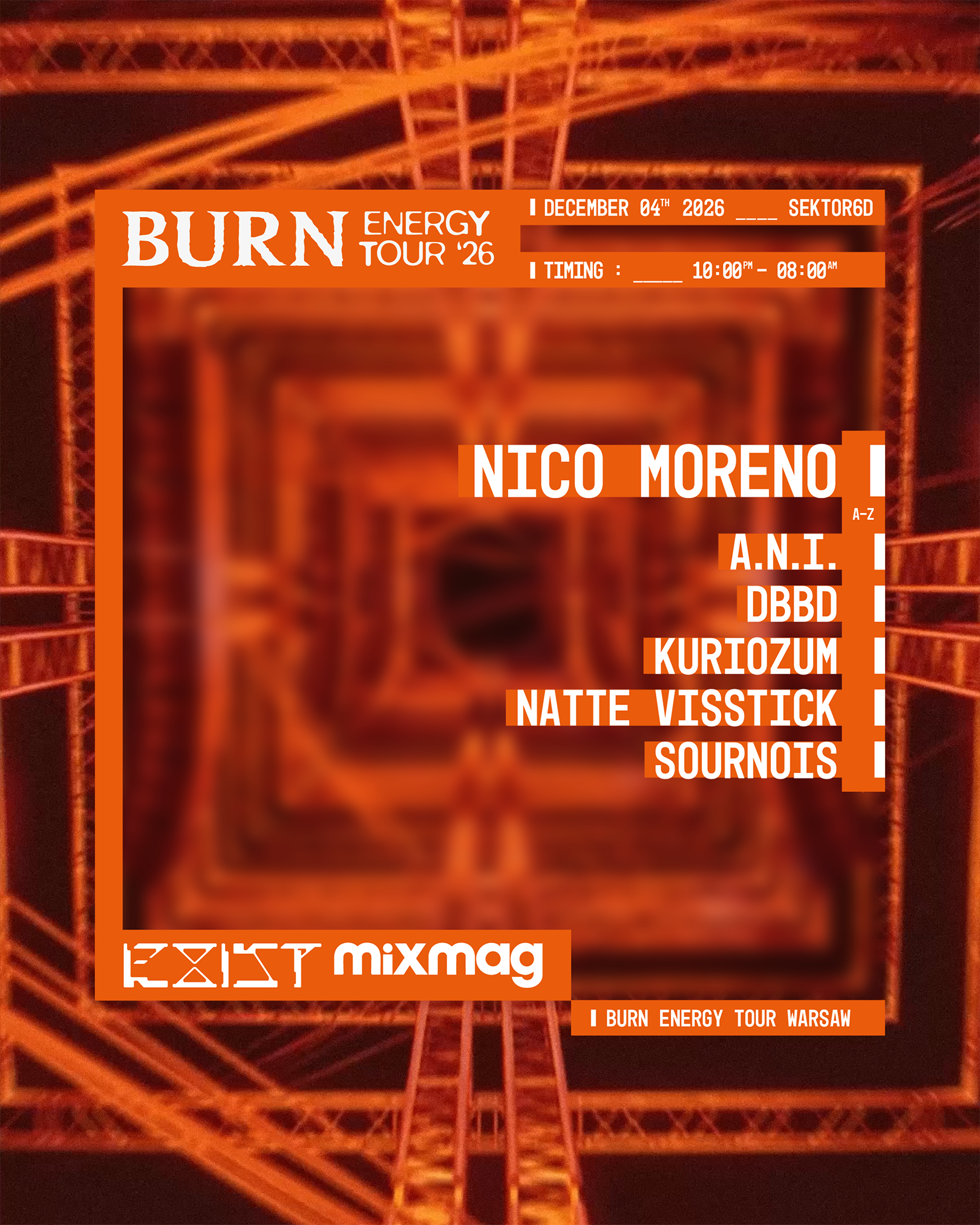 BURN ENERGY TOUR 2026 POLAND w/ NICO MORENO