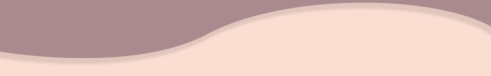 Abstract wavy design with muted purple upper and light peach lower sections with soft gradient edges.