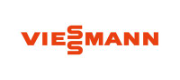 Viessmann company logo with orange letters and a stylized S in the center.