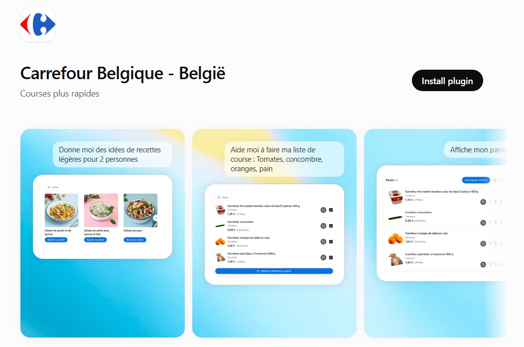 Faire ses courses dans ChatGPT : ce que nous avons connecté chez Carrefour Belgique