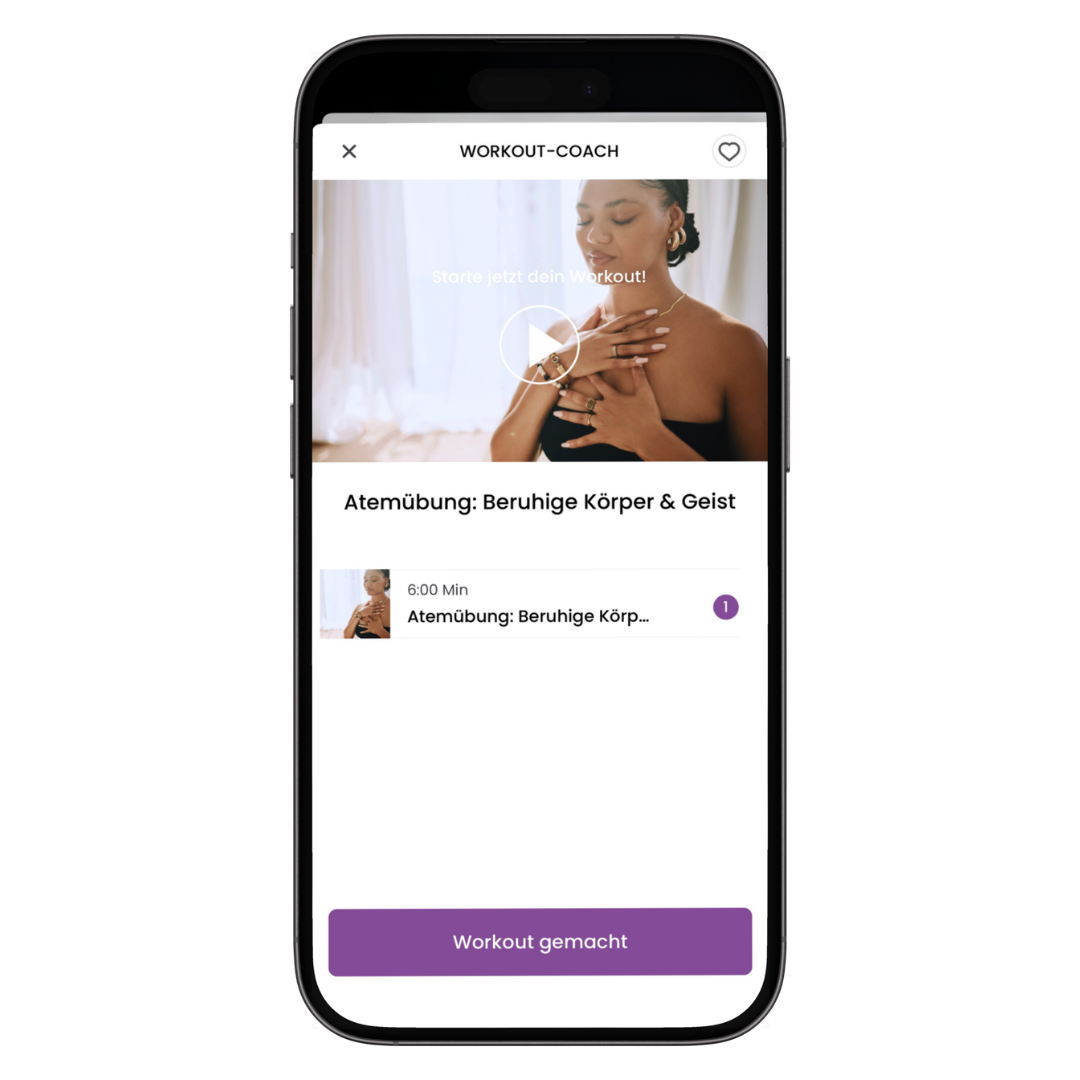 Fitness, Yoga und Meditationen in der keleya App