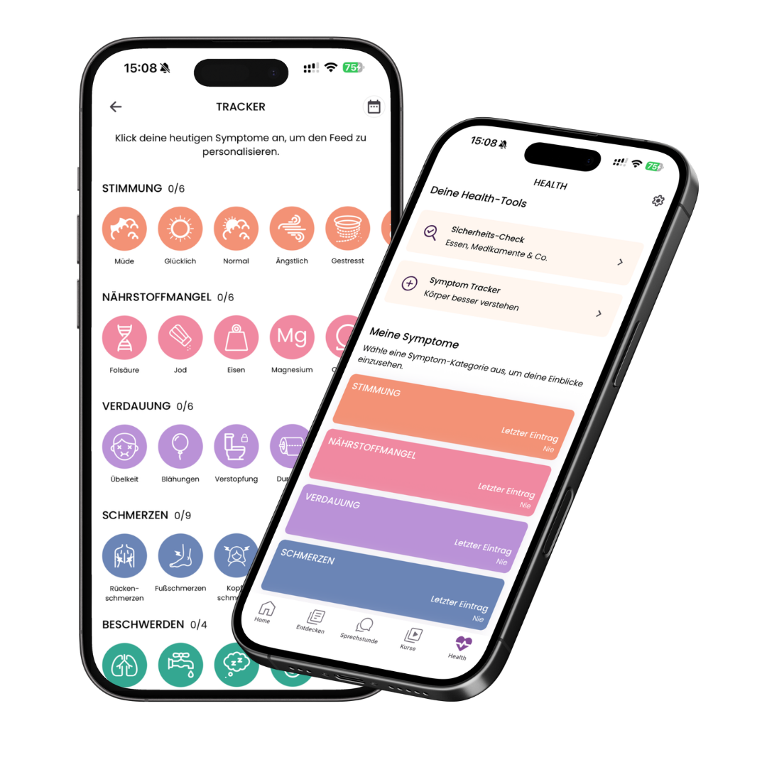 Tools für deine Schwangerschaft in der keleya App