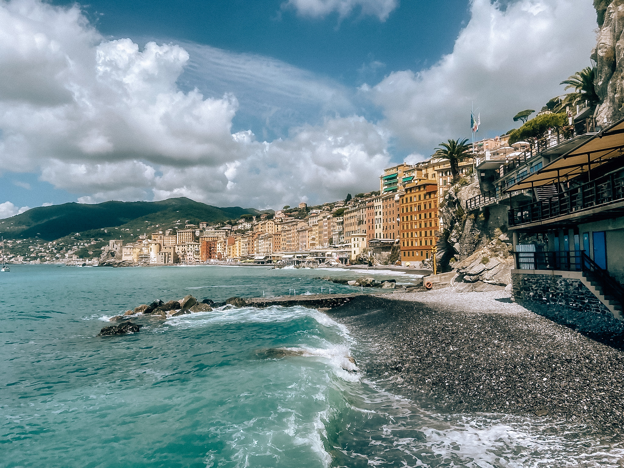Camogli old harbour, Italian Riviera