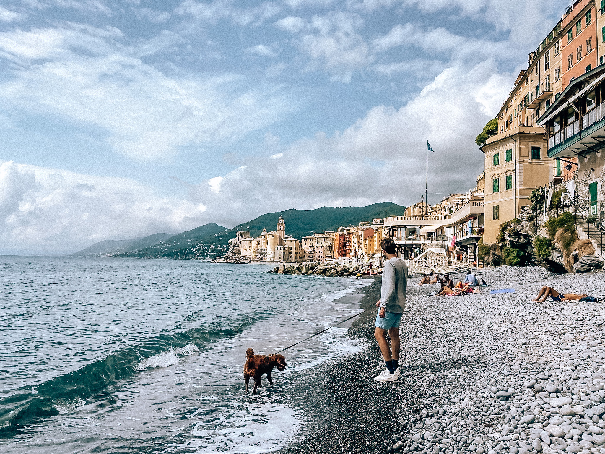Camogli old harbour, Italian Riviera