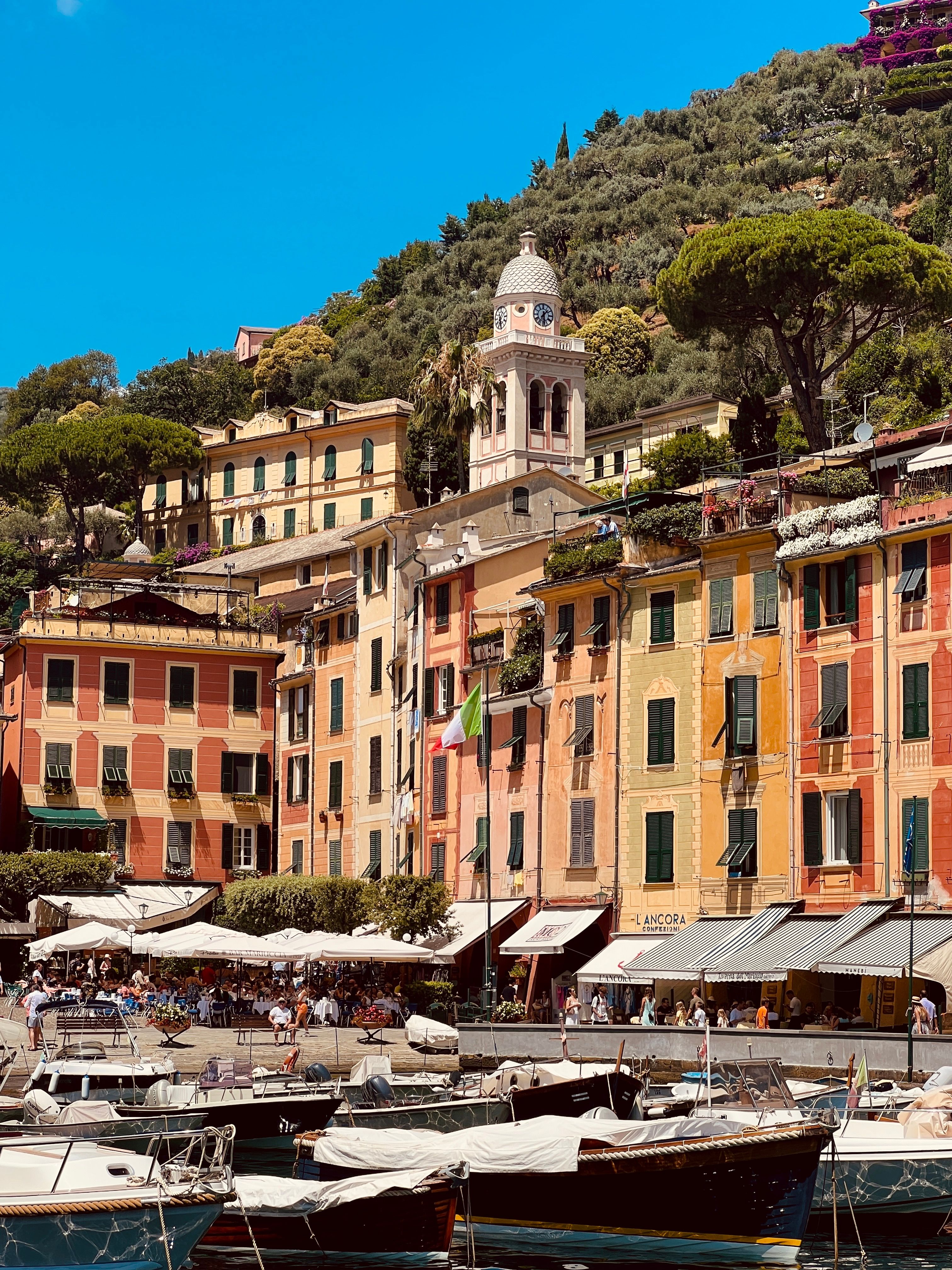Portofino harbour, Italian Riviera