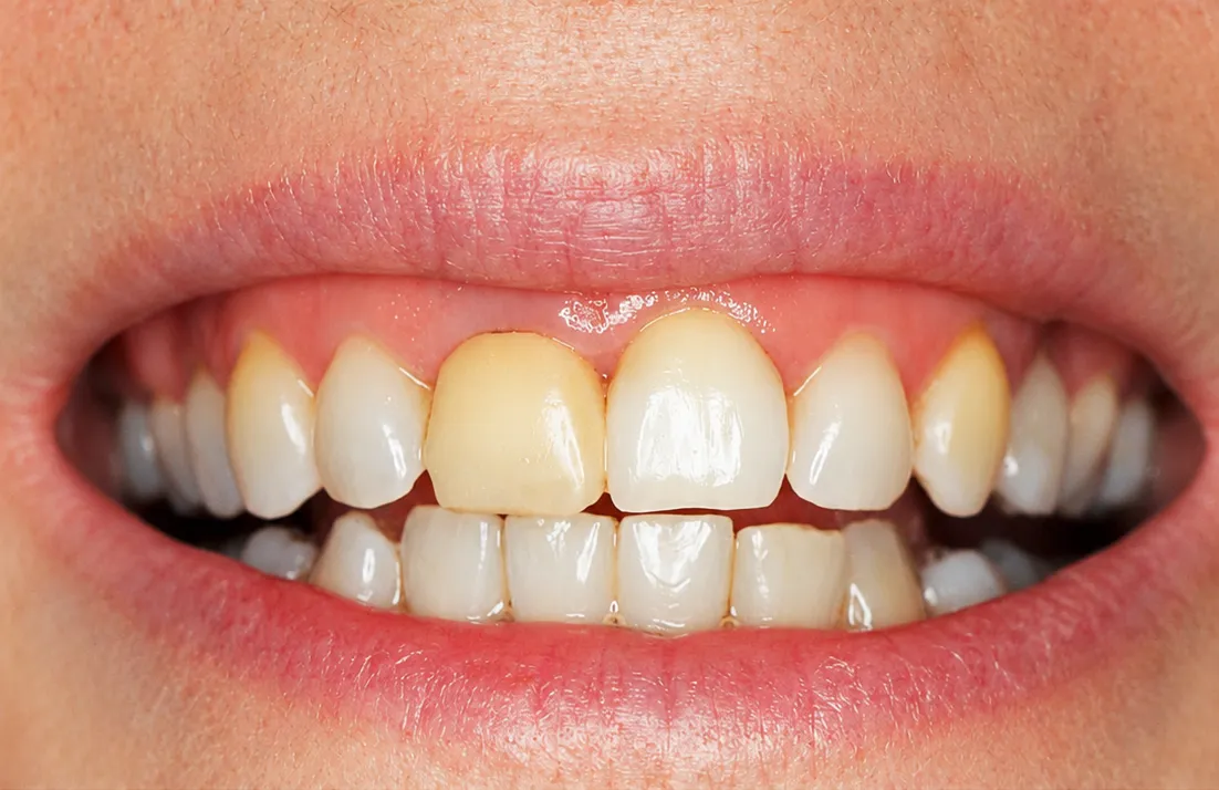 Before full smile makeover — Nova Dental Care of Chantilly