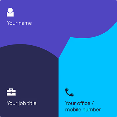 Basic information every email signature should have