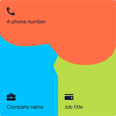 Basic components of an email signature