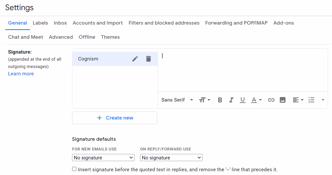 How to add a logo to your email signature