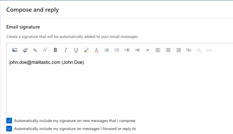 How to add a signature in Outlook