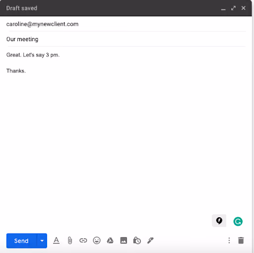 Gmail signature