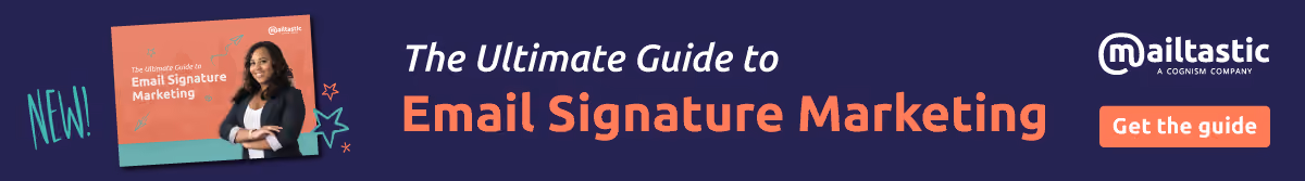 compulsory details in your email signature