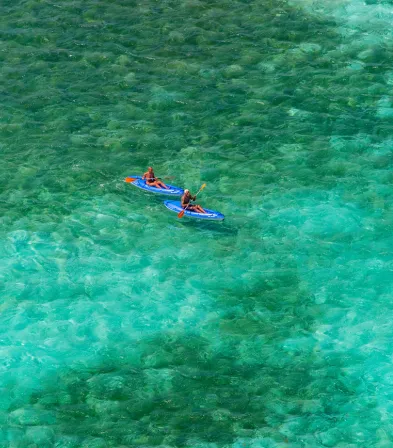 Excursión en kayak en Guadalupe, a poca distancia del Mahogany Hôtel Résidence & Spa, Le Gosier.