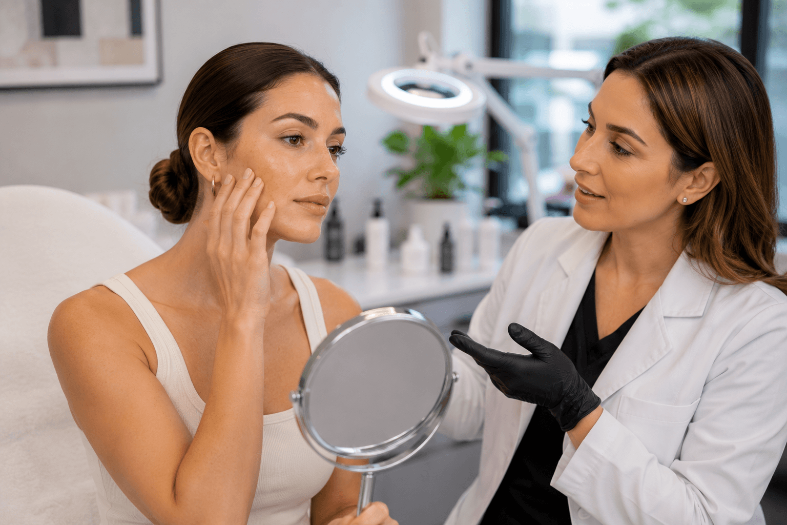 Laser skin resurfacing treatment for texture and sun damage in Jacksonville, FL