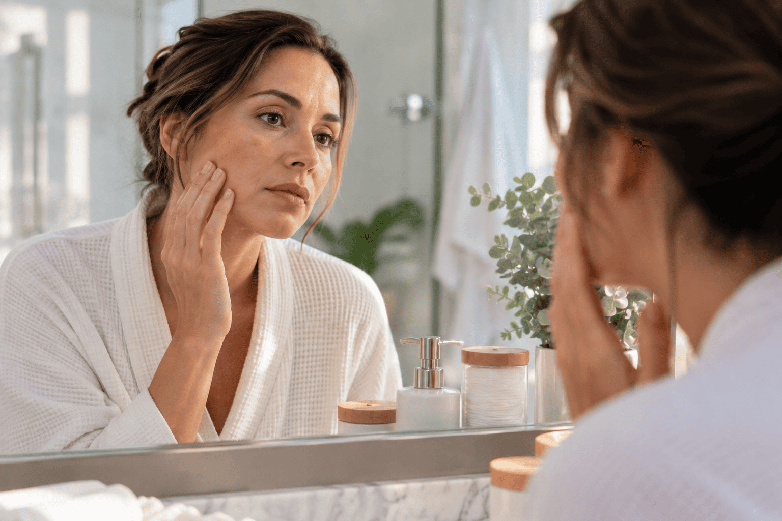 Woman receiving skin rejuvenation treatment for dull, aging skin in Jacksonville, FloridaWoman receiving skin rejuvenation treatment for dull, aging skin in Jacksonville, Florida