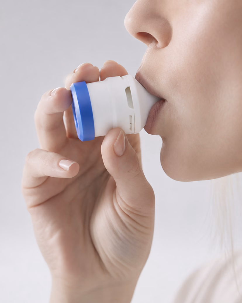 Co-Integrated Inhalers