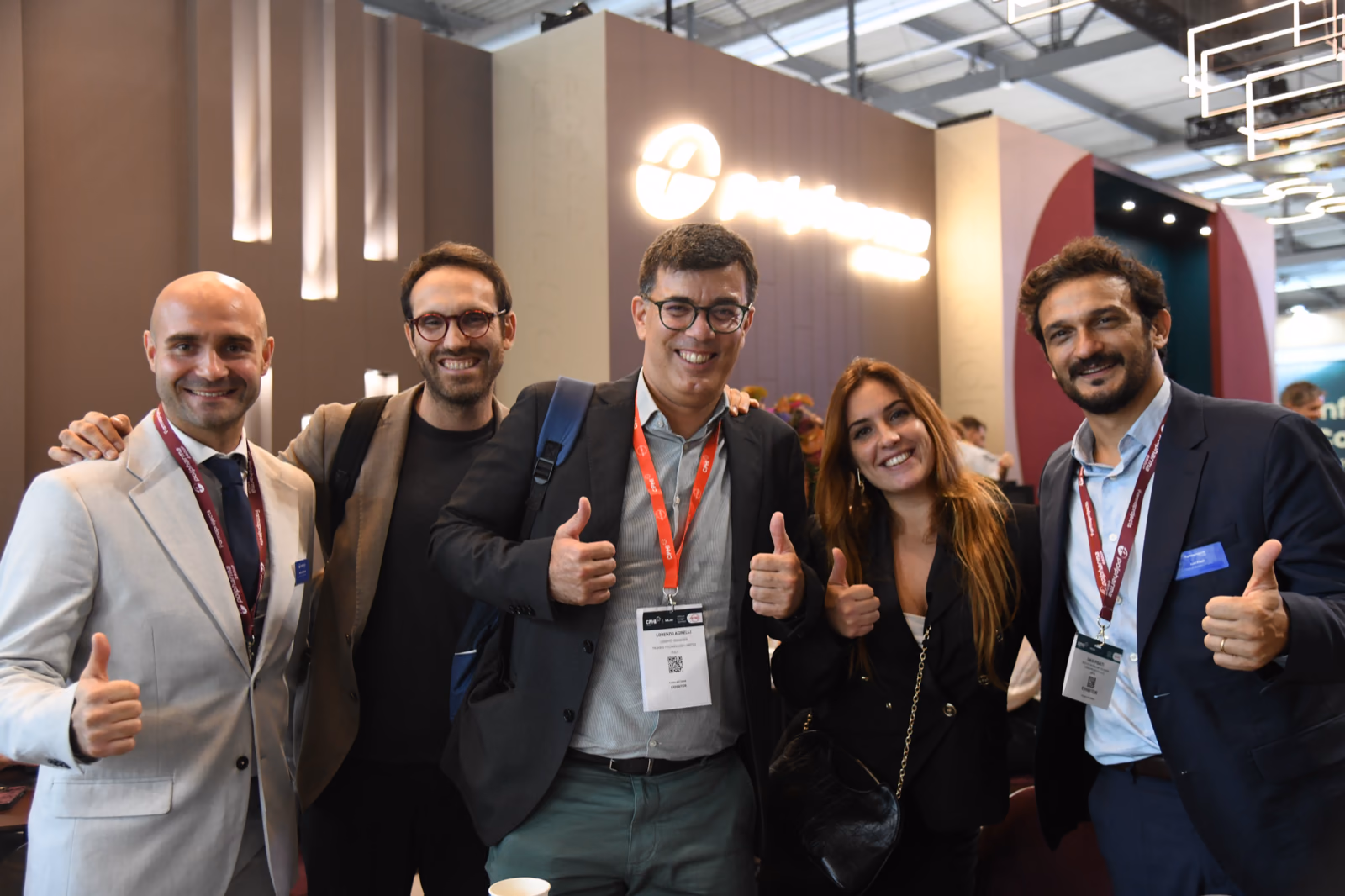 Partners at the Polpharma Group stand at CPHI Milan 2026