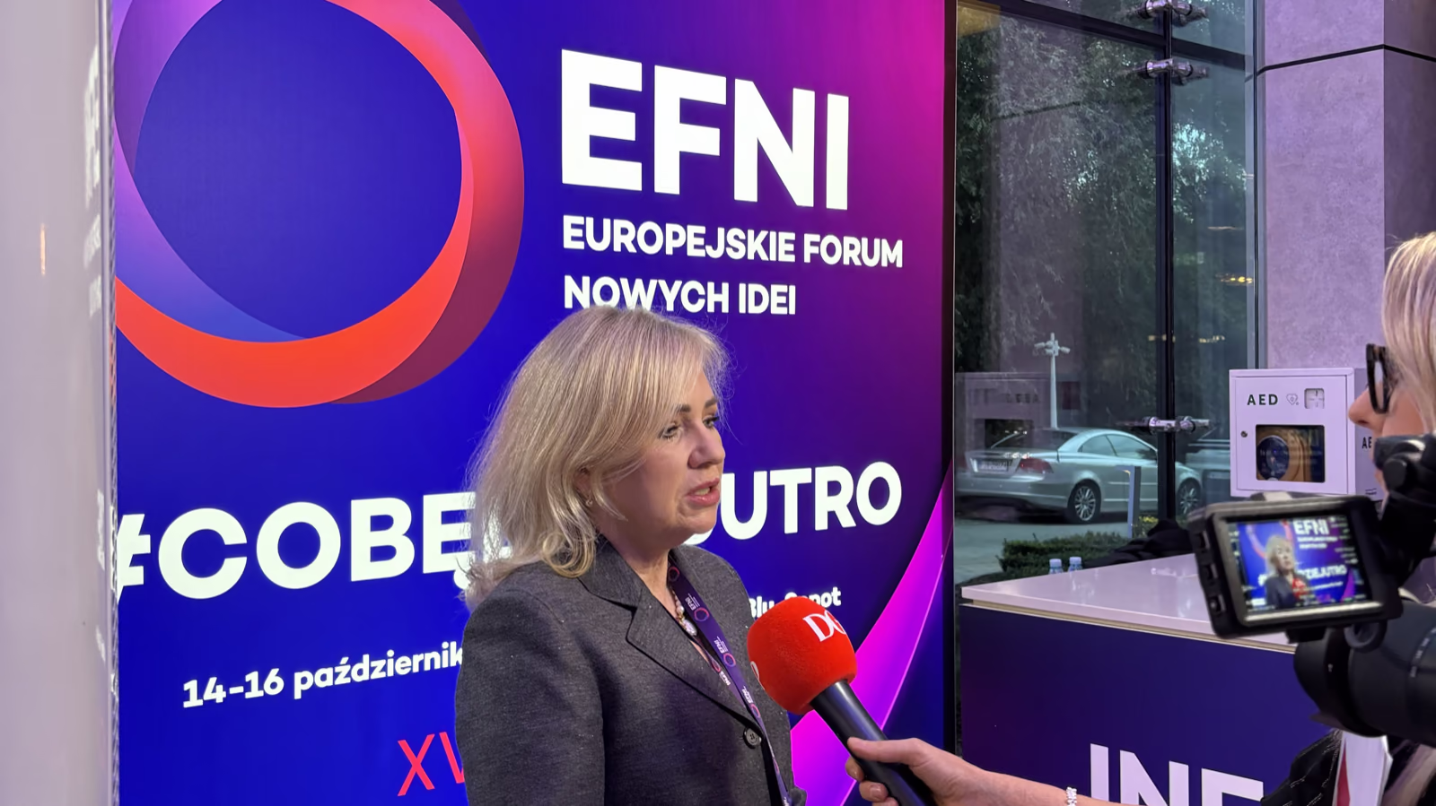 Polpharma representative interviewed at the European Forum for New Ideas (EFNI) 2026