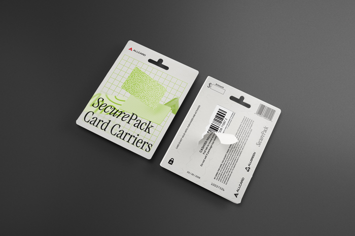 secure pack card carriers