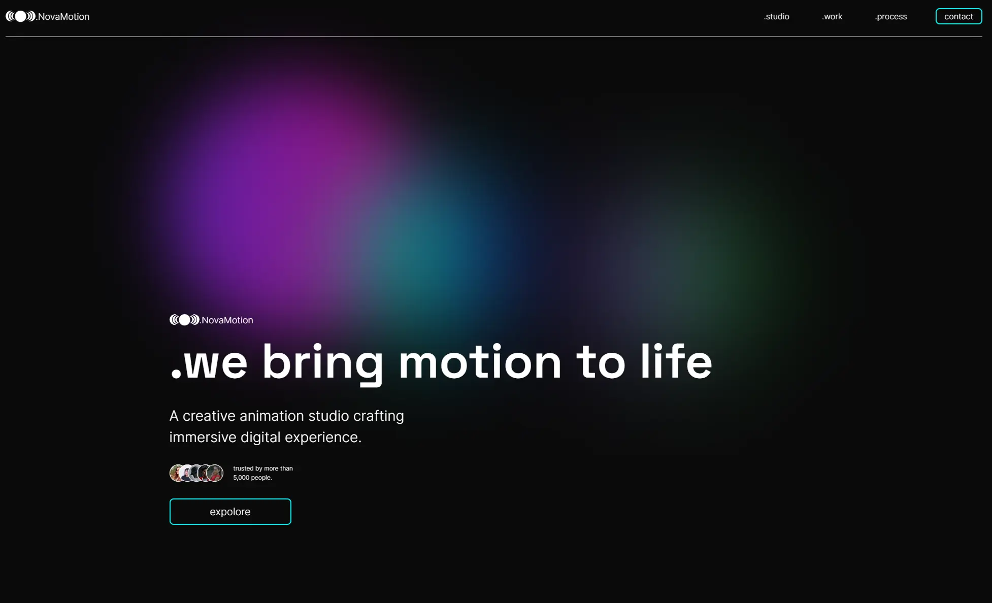 NovaMotion motion lab GSAP animation experiments in JavaScript