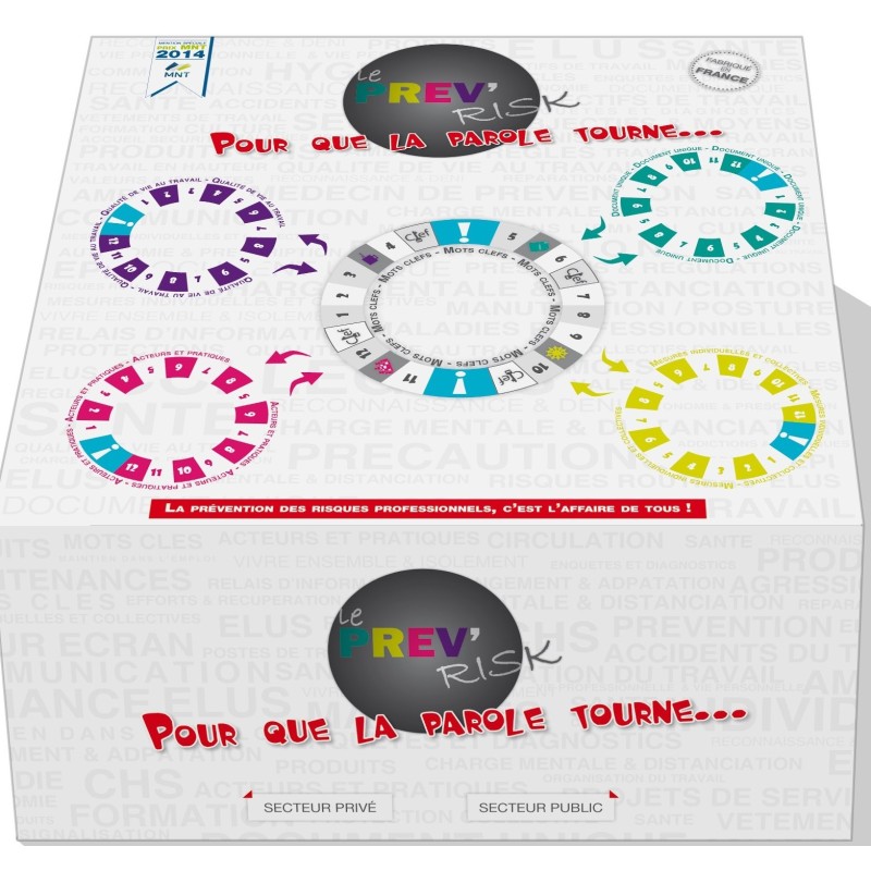 Jeu PREV'RISK — sensibilisation aux risques professionnels