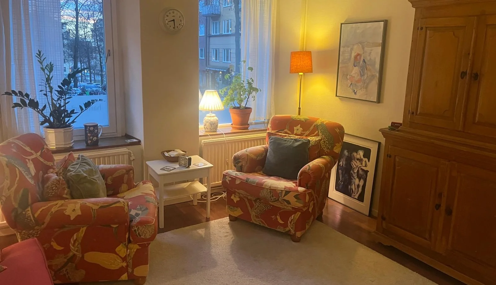 Ett av rummen på Kungsholmens Terapimottagning