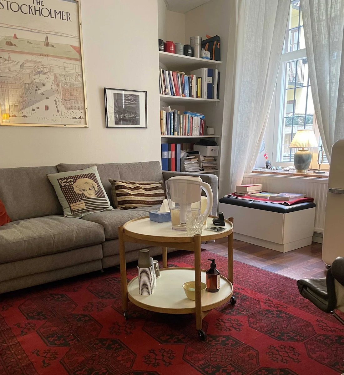Ett av rummen på Kungsholmens Terapimottagning